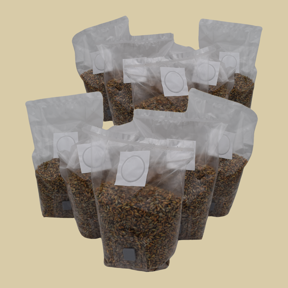 Weizensubstrat steril (Liter Growbags)